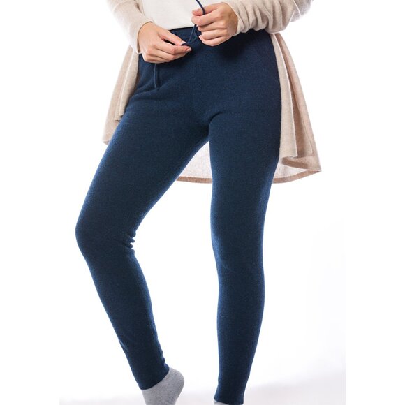 NWT! DongLi - 100% Cashmere Jogger pants in Navy - Multiple Sizes